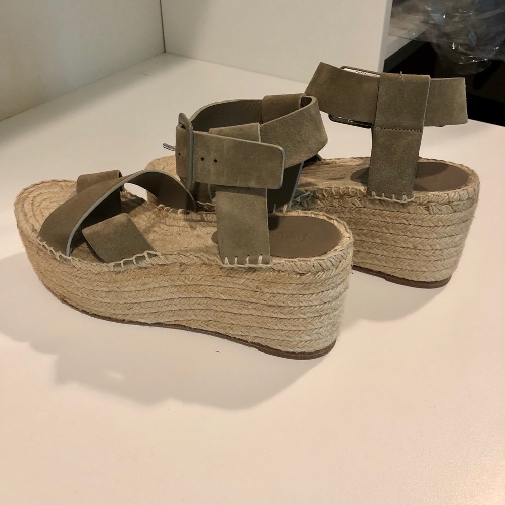 CELINE Espadrille Wedges